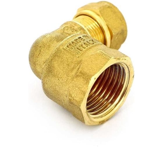 Угловое соединение Tiemme 15x3/4" В обжим 1000067/1005G001505 1