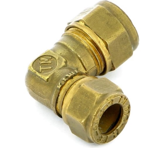 Угловое соединение Tiemme 15x12 обжим 1000107/1003G151200 1