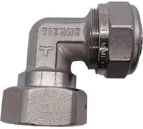 Угловое соединение Tiemme 26x1" В с накидной гайкой обжим 1600163/1615BP