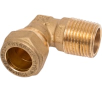 Угловое соединение Tiemme 15x1/2" Н обжим 1000027/1004G001504