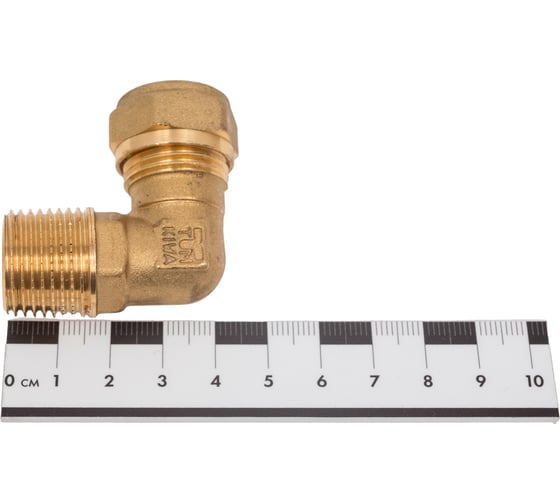 Угловое соединение Tiemme 15x1/2" Н обжим 1000027/1004G001504
