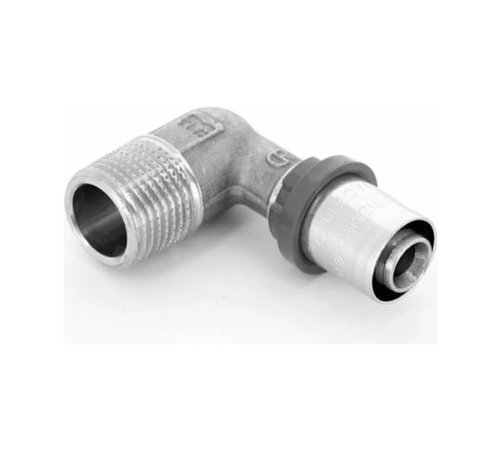Угловое соединение Tiemme 16x1/2" Н SN пресс 1650509/1654SN 1