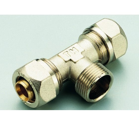 Тройник Tiemme 32x1"Нx32 (обжим) 1600085/1608N320632