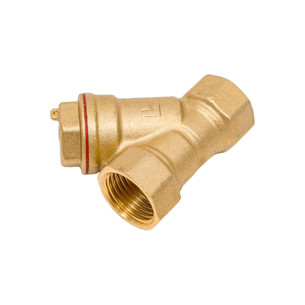 ФильтрSTIсетчатыйлатунныйУ-образныйДу15Ру20муфтовый,уплотнениепаронитD260-00673ТТ000009623