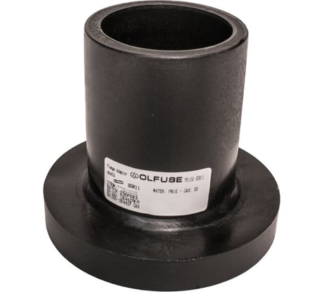 Бурт под фланец OLFUSE длинный pn16 sdr11 pe100 d110, 772216110