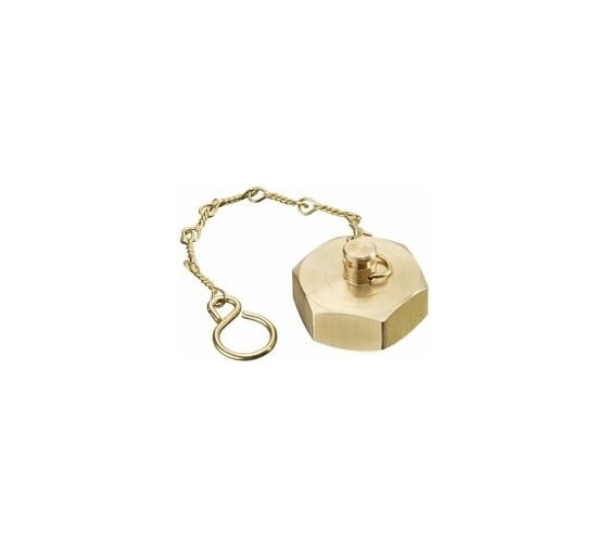 Колпачок с уплотнительным кольцом и цепочкой OVENTROP DN20 G 1 ВР 1066906