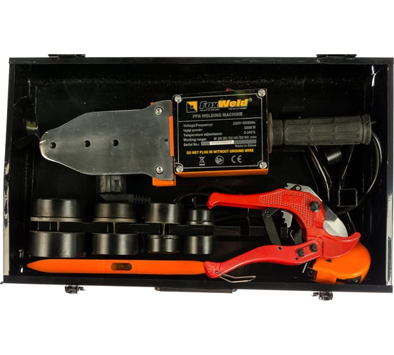 Аппарат для сварки пластиковых труб Foxweld FoxPlastic 2500 ZJM 6120