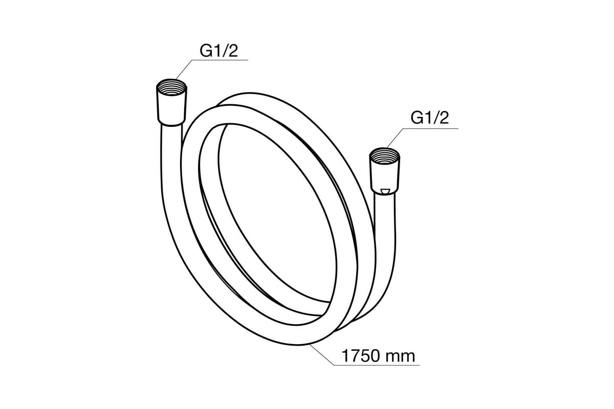  шланг AM.PM 1750 мм F0400164 - выгодная цена, отзывы .