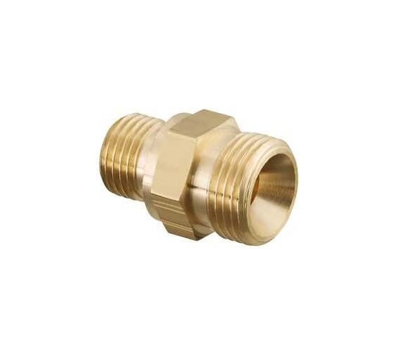 Двойной ниппель Oventrop Ofix-Oil латунь, G 3/8 х G 3/8 2080051