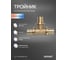 Тройник аксиальный SANEXT 32х32х32мм 4640 2