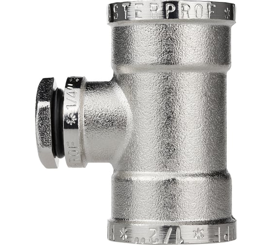 Тройник под манометр MPF 1/2" х 1/4" х 1/2", в/в/в, ИС.072797