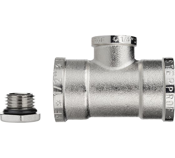 Тройник под манометр MPF 1/2" х 1/4" х 1/2", в/в/в, ИС.072797