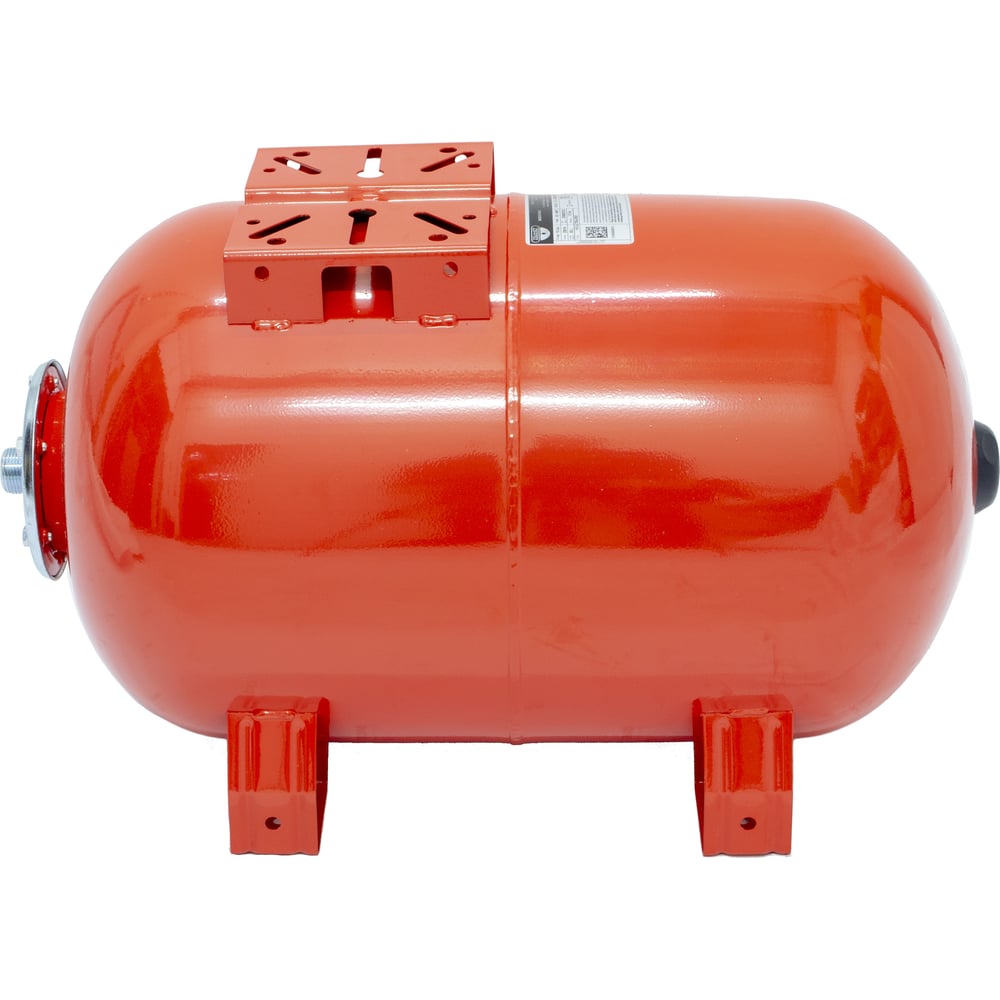 Гидроаккумулятор горизонтальный ULTRA-PRO 60 л, 10 Бар, 1" G, красный ...