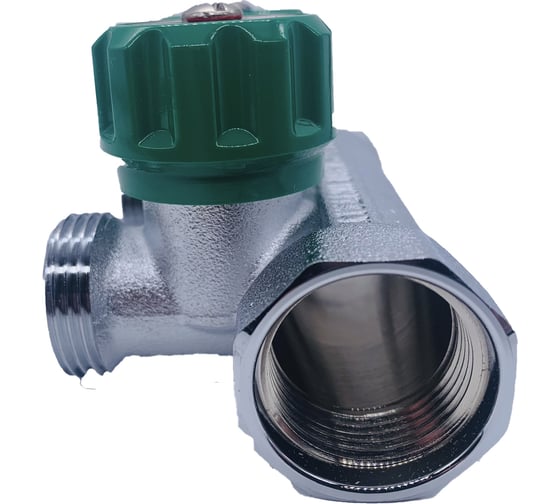 Коллектор Tiemme 2 отвода, регулируемый 3/4"х3/4(18) евроконус Maxima Corner (никель) 1850007 / 1871K