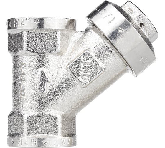 Косой фильтр грязевик MPF 1/2", в/в, с магнитом ИС.072780