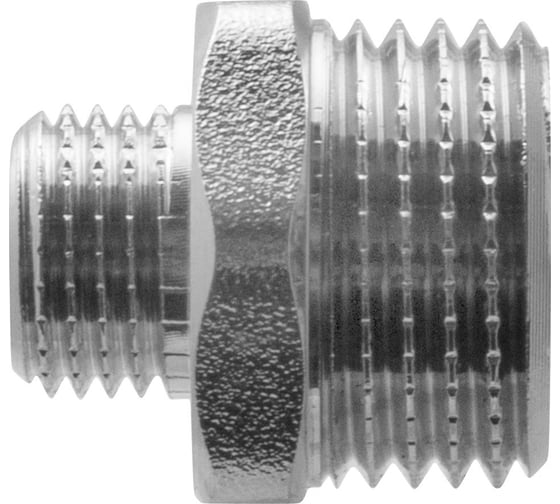Ниппель - переходник MPF бочонок 1/2" х 1/4" н/н, опт 50 шт ИС.072012.50
