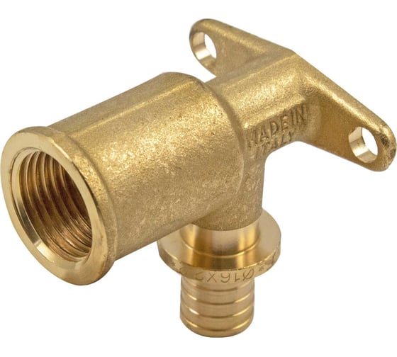 Водорозетка Tiemme 16х1/2"В короткая ASSIALPEX (латунь, h=40 мм) 1710208