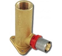 Водорозетка Tiemme 16х1/2" длинная (90 мм.) латунь (пресс) 1651192 / 1656XL