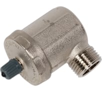 Автоматический воздухоотводчик Tiemme 1/2" с боковым подключением (никель) 1980003 / 1899N0004