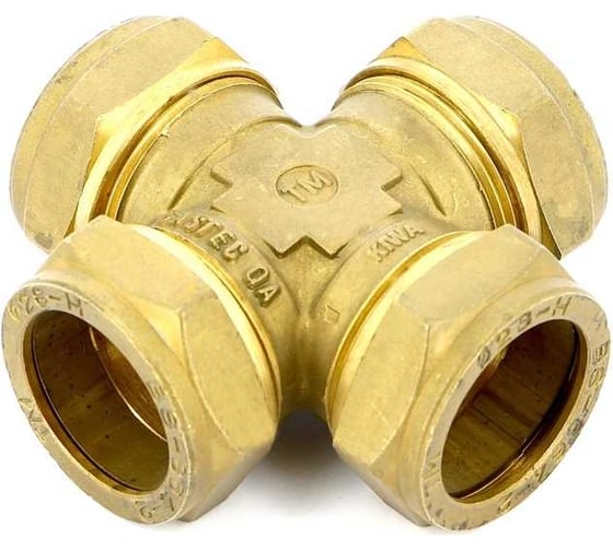 Крестовина Tiemme 15х15х15х15 (обжим) 1000059 / 1010G15151515