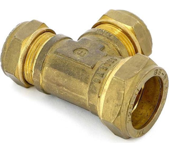 Тройник Tiemme 15х22х15 (обжим) 1000133 / 1007G152215
