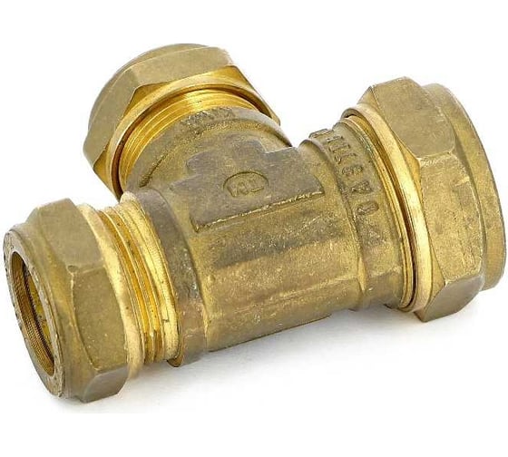 Тройник Tiemme 15х22х15 (обжим) 1000133 / 1007G152215