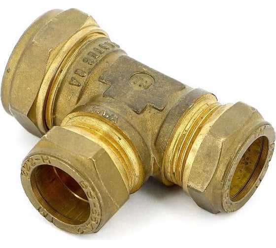Тройник Tiemme 15х22х15 (обжим) 1000133 / 1007G152215