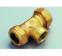 Переходной тройник Tiemme 35х1 1/4"Вх35 (обжим) 1100174 / 1109G350735