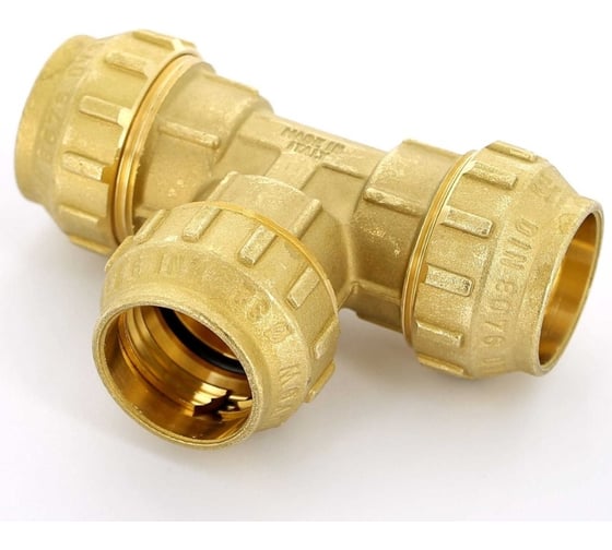 Тройник Tiemme 40х40х40 (для п/э трубы) 3400050 / 3467G404040CR