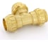Тройник Tiemme 40х40х40 (для п/э трубы) 3400050 / 3467G404040CR 2