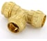 Тройник Tiemme 40х40х40 (для п/э трубы) 3400050 / 3467G404040CR 3