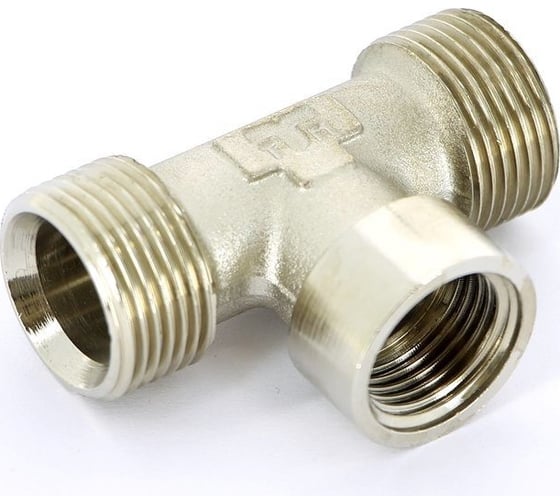 Тройник Tiemme 3/4"(18)х3/4"(18)х3/4"(18) (евроконус) 1640010 / 1647N181818