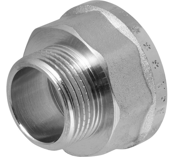 Переходник с ребордой MPF 1" х 3/4" в/н, опт 30 шт ИС.072034.30 1