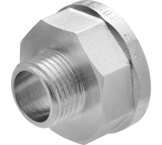 Переходник с ребордой MPF 1" х 1/2" в/н, опт 30 шт ИС.072033.30