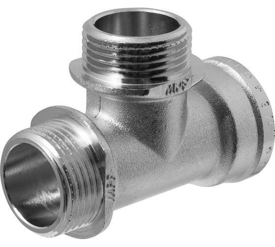 Тройник MPF 3/4" в/н/н с ограничителем, опт 20 шт ИС.072634.20 1
