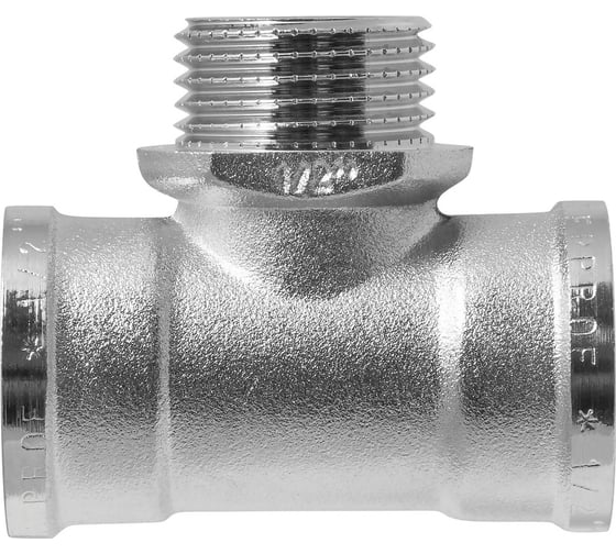 Тройник MPF 1/2" в/н/в с ограничителем, опт 20 шт ИС.072066.20
