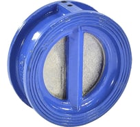 Обратный двухстворчатый клапан DN.ru ду500 ру16 межфланцевый чугунный D100-02567