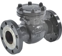 Обратный поворотный клапан DN.ru 19с53нж ду50 ру40 фланцевый стальной D100-02005