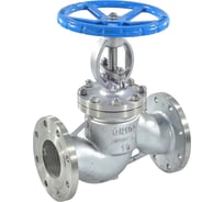 Запорный клапан DN.ru 15нж65нж ду65 ру16 стальной, фланцевый, штурвал D090-01287