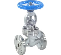 Запорный клапан DN.ru 15нж22нж ду20 ру40 стальной, фланцевый, штурвал D090-01274