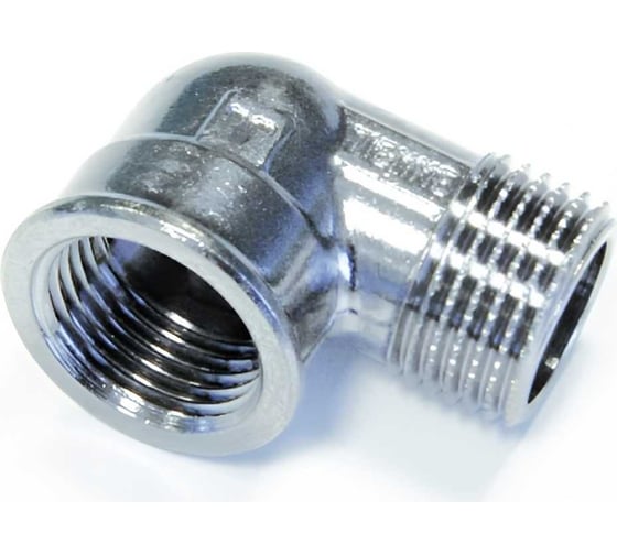 Угольник Tiemme 1/2" ВН (хром) 1500201 / 1561C000404 1