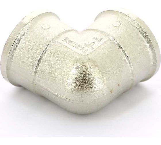 Угольник Tiemme 3/8" ВВ (никель) 1500525 / 1560N000303