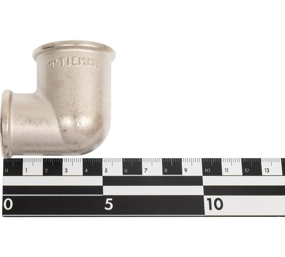 Переходной угольник Tiemme 3/4"х1" ВВ (никель) 1500392 / 1560N000605
