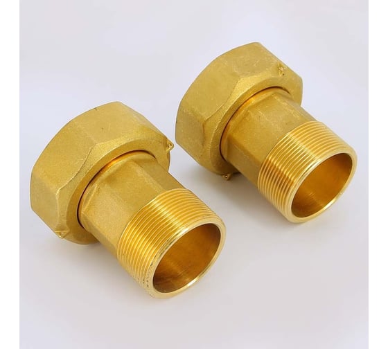 Сгон с накидной гайкой Tiemme 1 1/4"х1 1/2" (2 шт.) 1500094 / 1522G0807