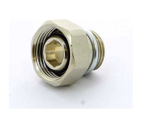 Сгон с накидной гайкой Tiemme 3/4" (с уплотн. кольцом, никель) 3270005 / 3338