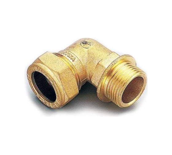Угловое соединение Tiemme 28х1"Н (обжим) 1100035 / 1104G002806 1