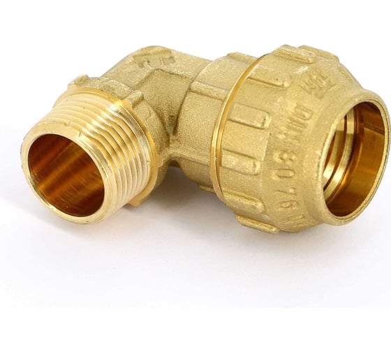 Угловое соединение Tiemme 63х2"Н (для п/э трубы) 3400062 / 3464G006309CR 1