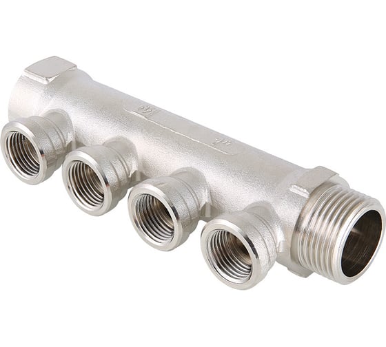 Коллектор VALTEC 1", 4 выхода х 1/2" вн. VTc.550.N.0604 1