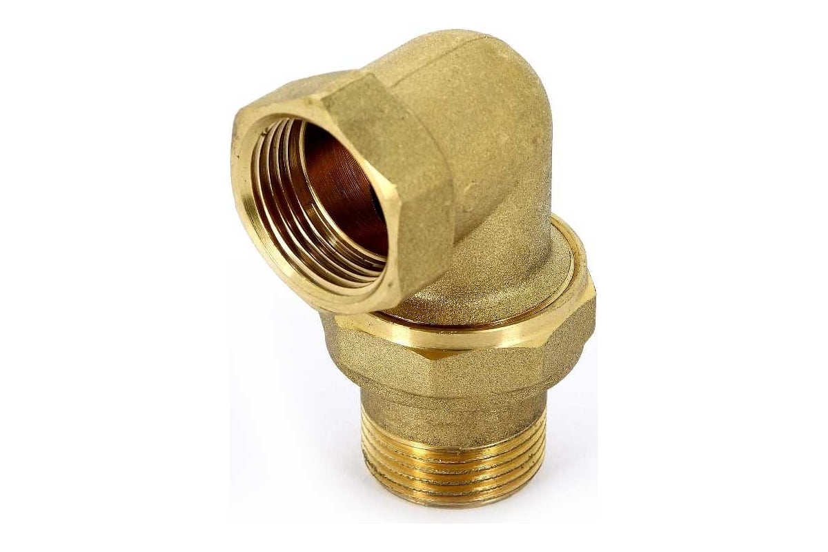 Сгон Tiemme угловой 1 1/2" ВН (латунь) 1500229 / 1565G000808 - выгодная ...