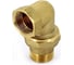 Сгон Tiemme угловой 1 1/2" ВН (латунь) 1500229 / 1565G000808 1